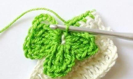 Узор с бабочками Узор с бабочками