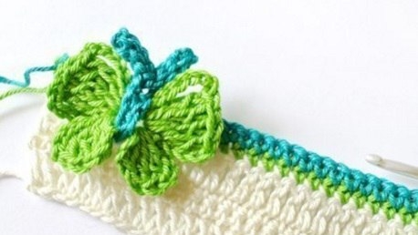 Узор с бабочками Узор с бабочками