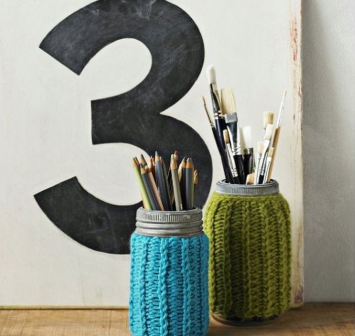 10 оригинальных поделок, которые несложно сделать из стеклянных банок своими руками