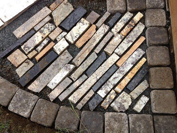 Красивая дорожка своими руками