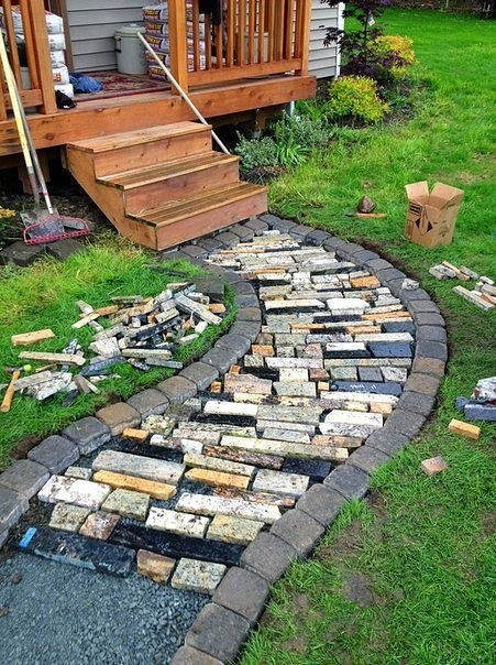 Красивая дорожка своими руками