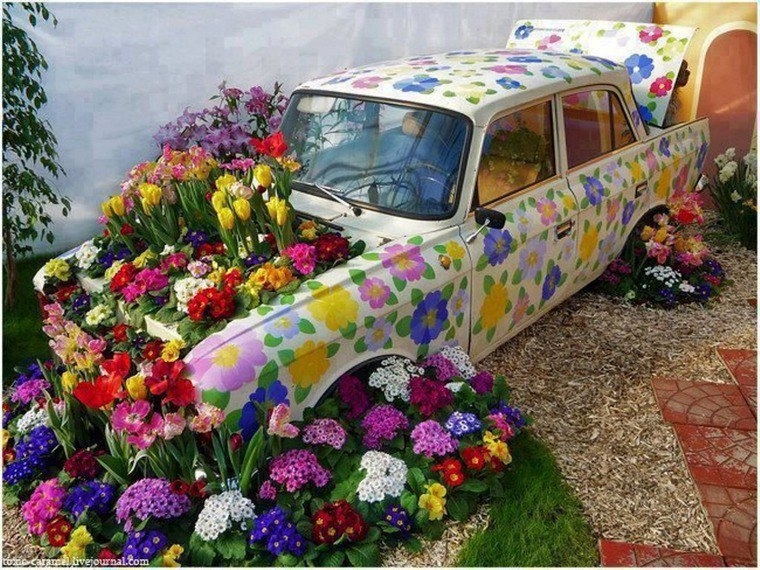 Вторая жизнь старых вещей в вашем саду Вторая жизнь старых вещей в вашем саду