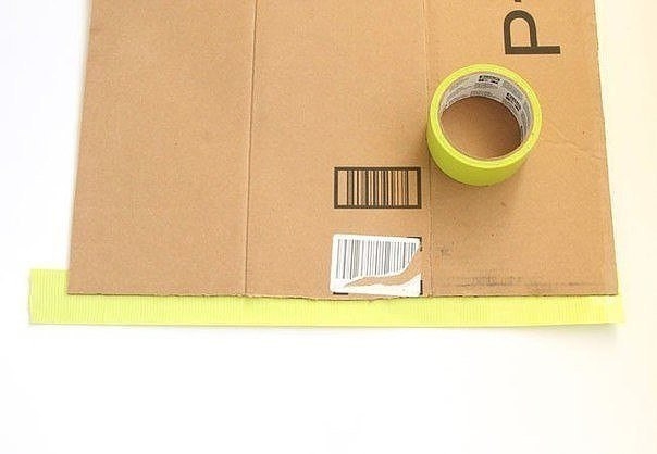 Подставка для обуви из обычного картона