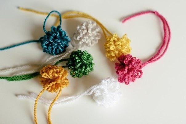 Инструкция по созданию пушистых помпонов