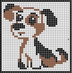 Собачки. Символ 2018 года. Вышивка. Схемы.