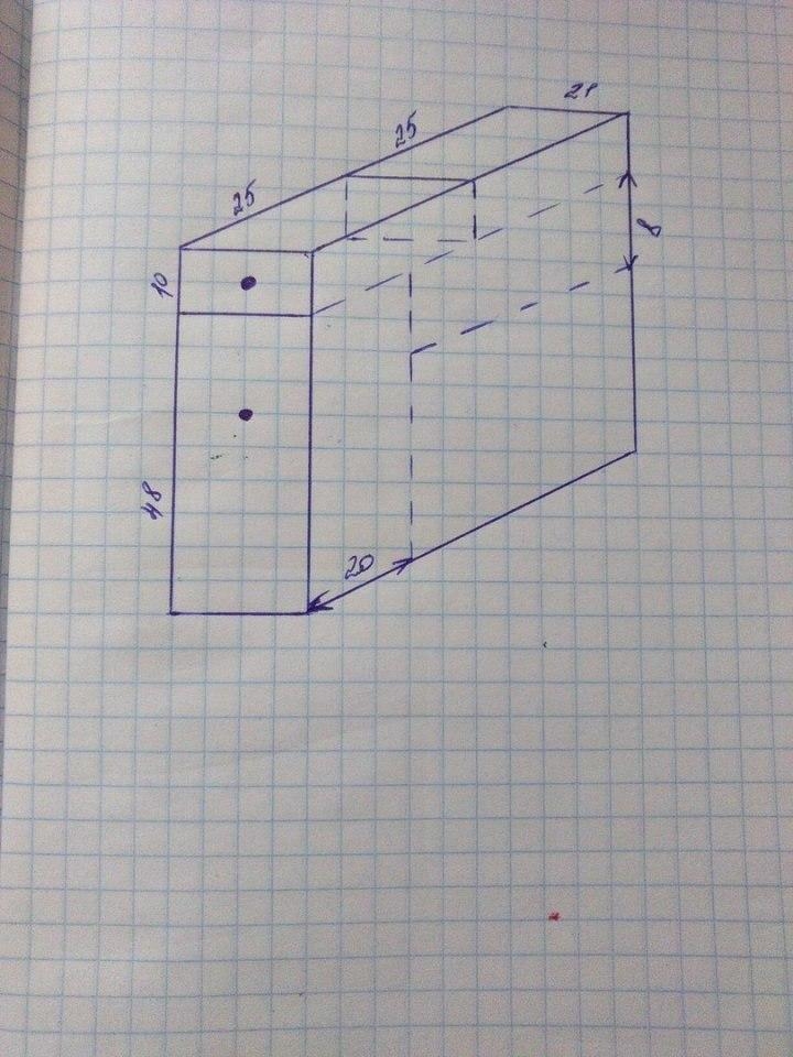Вот какой удобный шкафчик для ванной комнаты можно сделать самим