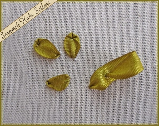 Вышивка лентами. Мастер-класс