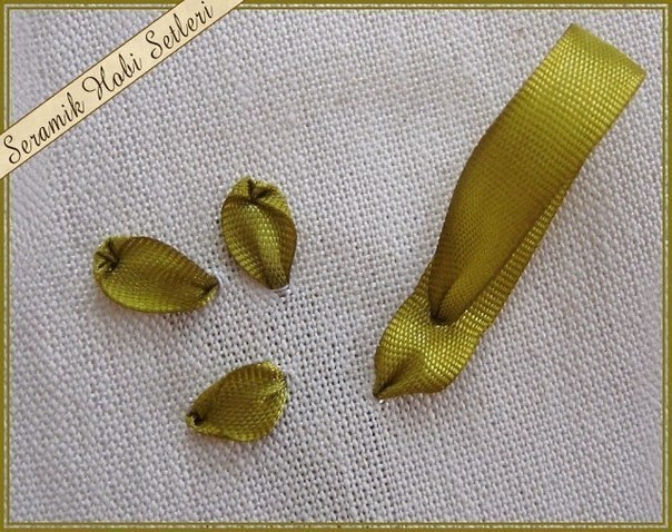 Вышивка лентами. Мастер-класс