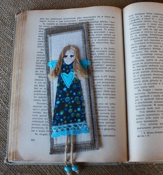 Идея - Из мешковины и кусочков цветной ткани