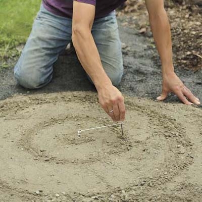 Садовые дорожки из гальки