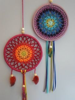 Вяжем мандалы крючком