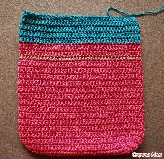 Вяжем сумочку Сова по мотивам работы мастерицы Вендулки