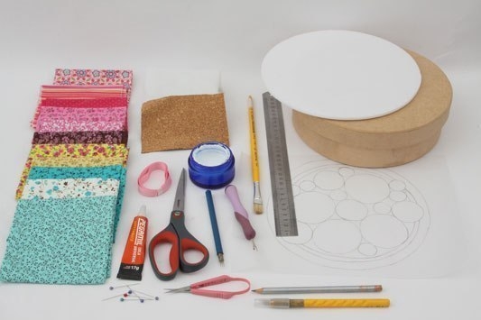 Кинусайга - пэчворк на пенопласте.