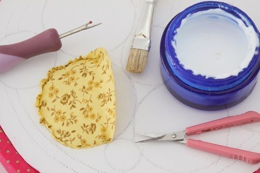 Кинусайга - пэчворк на пенопласте.