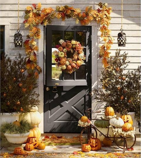 Тыковки в декоре