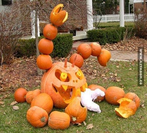 Тыковки в декоре