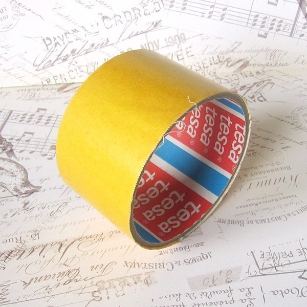 Шкатулка из бобины от скотча.