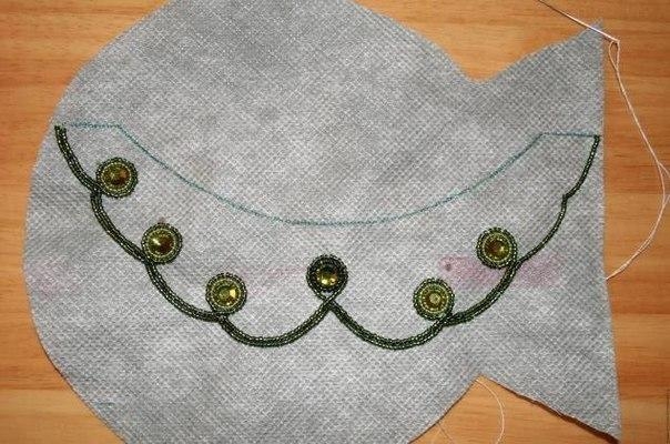 Ожерелье-воротничок своими руками
