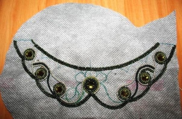 Ожерелье-воротничок своими руками