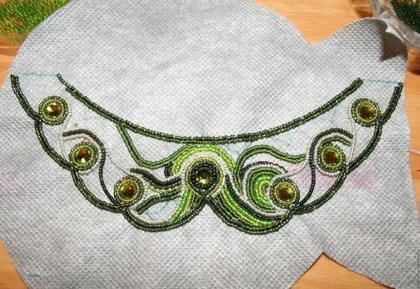 Ожерелье-воротничок своими руками