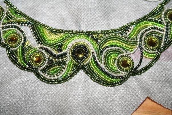 Ожерелье-воротничок своими руками