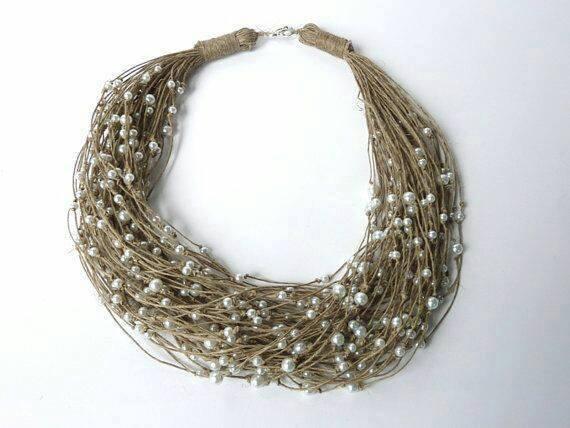 Украшения из шнура