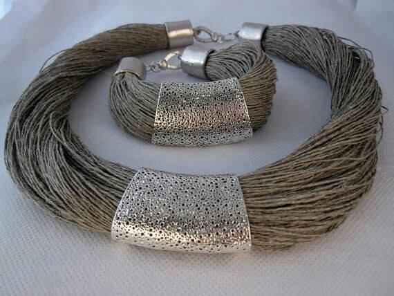 Украшения из шнура