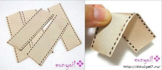 Цвeты из лент. Мастер-класс. Цвeты из лент. Мастер-класс.