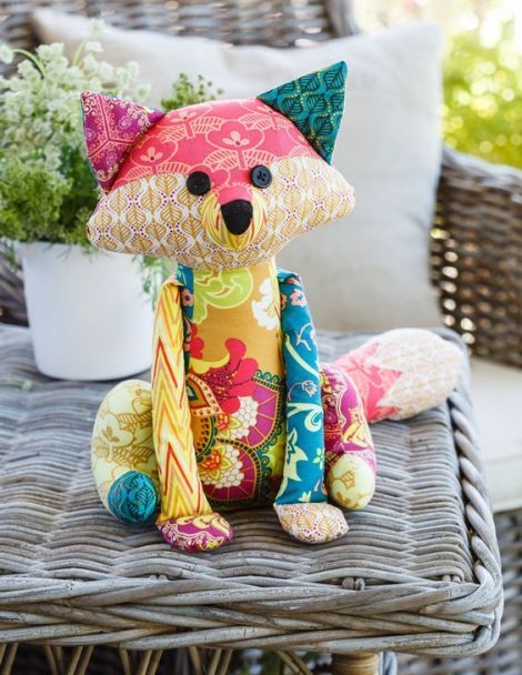 Игрушки из лоскутков. Идеи для вдохновения.