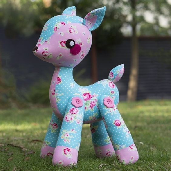 Игрушки из лоскутков. Идеи для вдохновения.