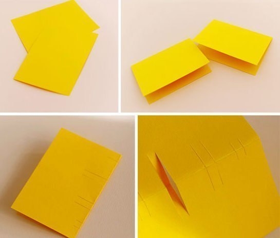 Объемная открыточка