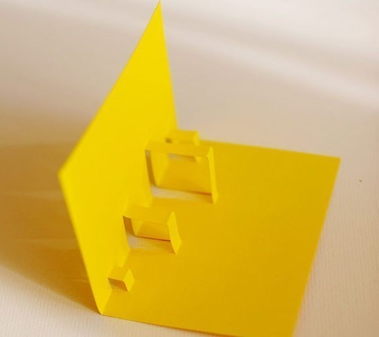 Объемная открыточка