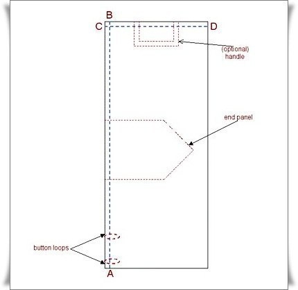 Кукольный домик из ткани Кукольный домик из ткани