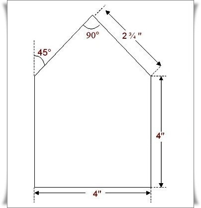 Кукольный домик из ткани Кукольный домик из ткани