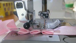 Цвeток-розетка из ленты