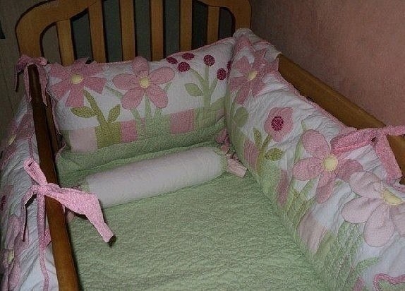 Как сшить бортик для детской кроватки.