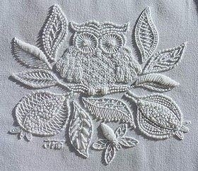 НУ ОЧЕНЬ КРАСИВО!БЕЛЫМ ПО БЕЛОМУ: ВЫШИВКА В СТИЛЕ MOUNTMELLICK! НУ ОЧЕНЬ КРАСИВО!БЕЛЫМ ПО БЕЛОМУ: ВЫШИВКА В СТИЛЕ MOUNTMELLICK!