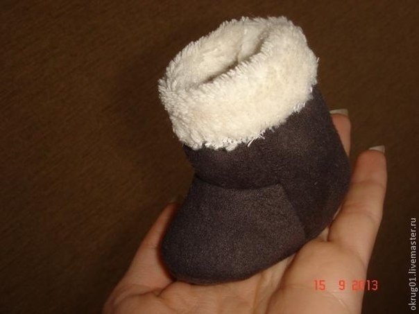 Шьем угги для малыша