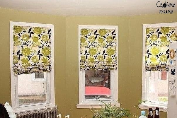 Римская штора на основе жалюзи