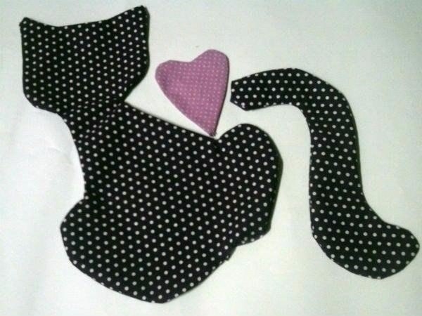 Текстильная кошка