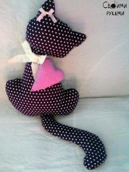 Текстильная кошка