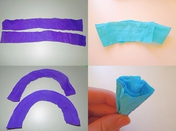 Топиарий из гофрированной бумаги. МК.