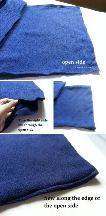 Для межсезонья: платки-шарфы а ля капюшон