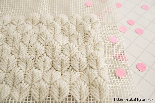 Барджелло - вышивка на сетке