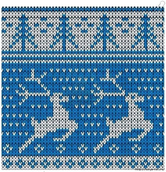 Зимние жаккарды Зимние жаккарды