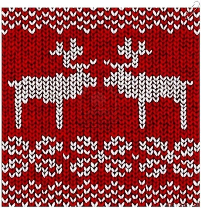 Зимние жаккарды Зимние жаккарды