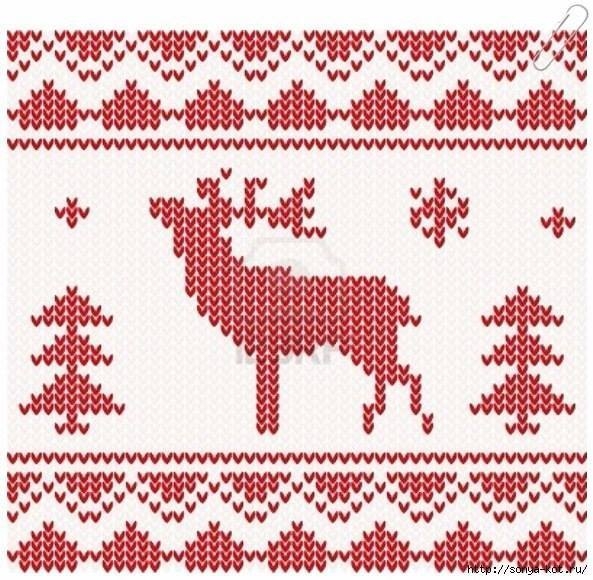 Зимние жаккарды Зимние жаккарды