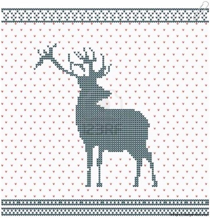 Зимние жаккарды Зимние жаккарды