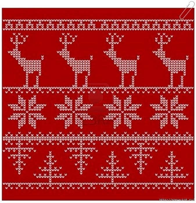 Зимние жаккарды Зимние жаккарды