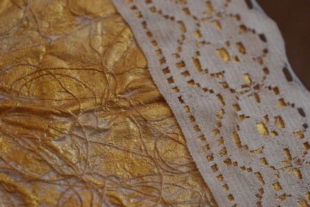 Как получить золотую бумагу для поделок своими руками